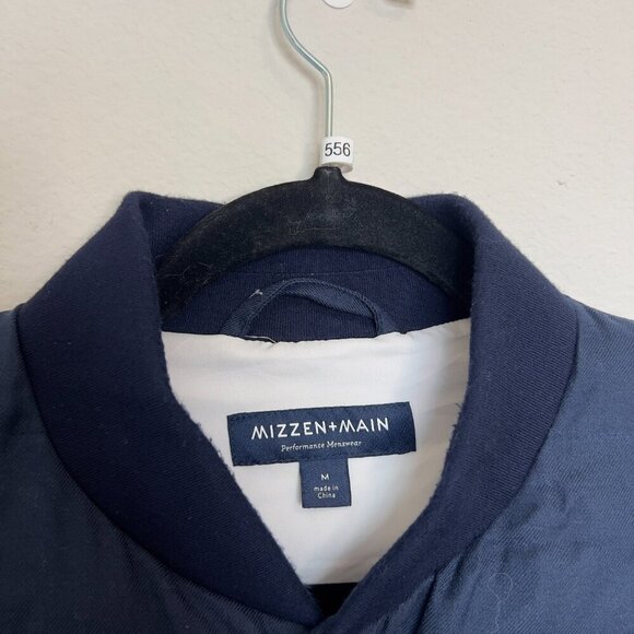 556 Mizzen+Main Men's York Vest Size Medium Color Blue - Picture 3 of 5